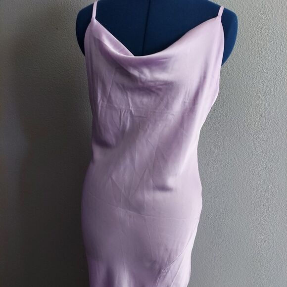 NWT Paper Heart Satin Look Slip Dress Medium - Picture 2 of 6